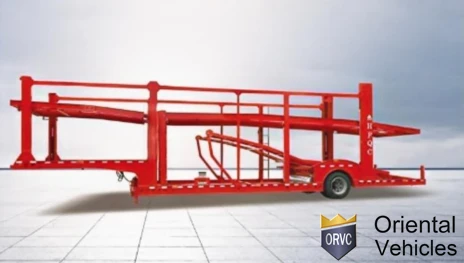 Hydraulic Lifting Two‑Deck Car Carrier Trailer factory